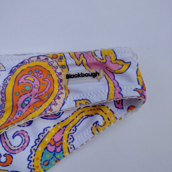 Blackbough Rio Paisley Swimsuit Set Chloe Wrap Bikini & Moderate Bottoms Medium - Picture 13 of 16